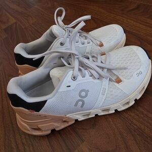 ON Women's Athletic Shoes - White and Black